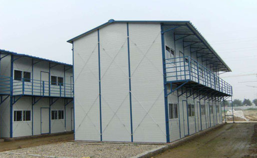 武漢鋼結(jié)構(gòu)造型-坡頂活動(dòng)房（K型